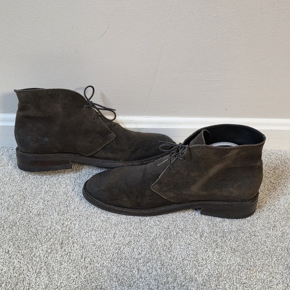 Thursday Boot Company Scout Chukka Boots Mens‎ 9.5 Brown Rugged Suede Leather